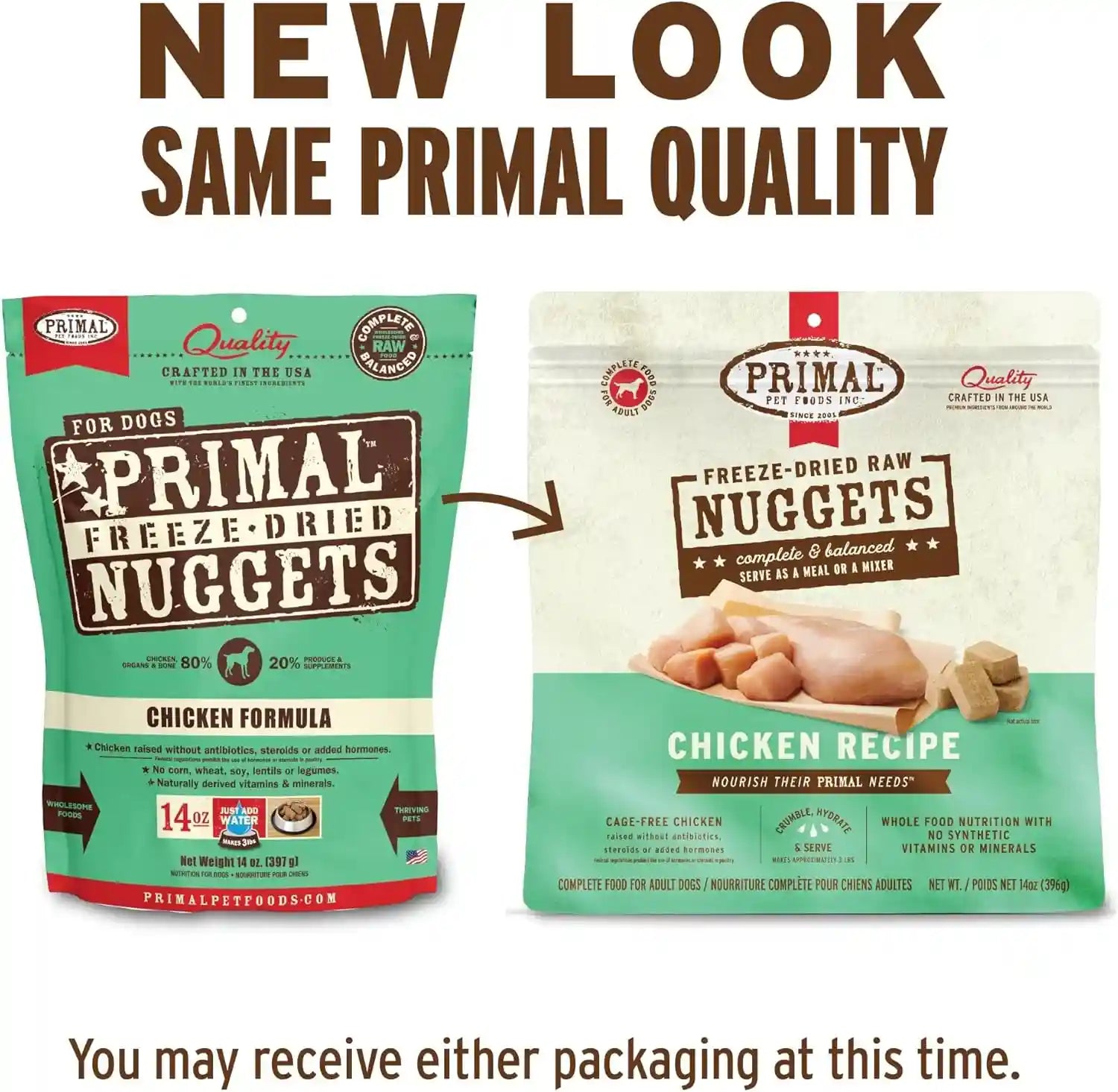 primal-freeze-dried-dog-food-nuggets-chicken-complete-balanced-meal-topper-or-treat-premium-healthy-grain-free-high-protein-raw-dog-food-14-oz-complete-balanced-nutrition-meal-topper-or-treat-grain-free-high-protein-no-synthetic-vitamins-minerals