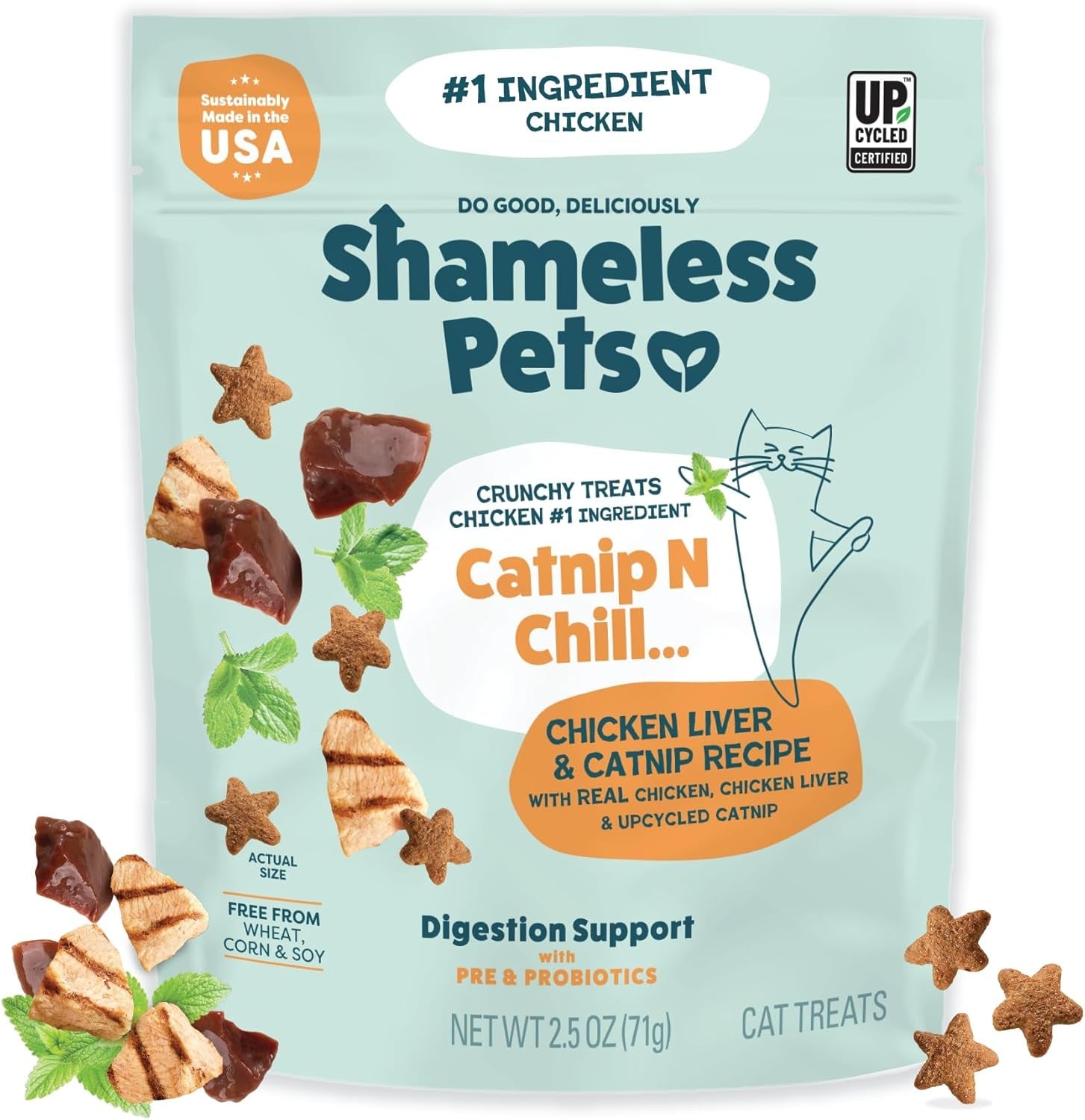 shameless-pets-crunchy-cat-snacks-treats-healthy-cat-treats-for-indoor-cats-kittens-with-catnip-real-chicken-digestive-support-catnip-n-chill-2-5-oz