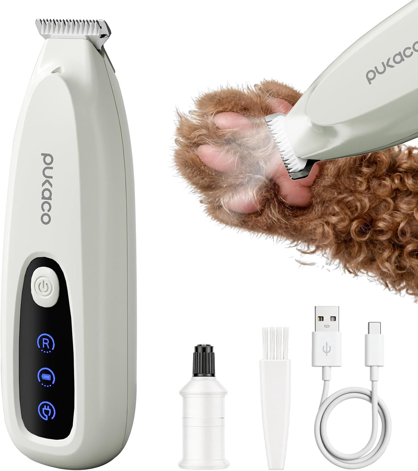 upgraded-mini-dog-paw-trimmer-with-led-light-low-noise-small-pet-hair-trimmer-18mm-wide-curved-blade-35db-cordless-waterproof-pet-paw-grooming-clippers-for-dogs-cats-paws-ears-face-rump