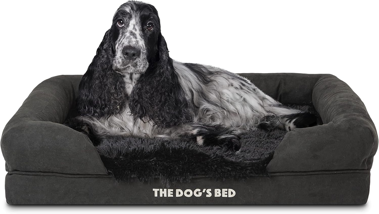 the-dog-s-bed-orthopedic-memory-foam-dog-bed-with-bolsters-for-large-dogs-high-density-support-mattress-low-front-entry-removable-washable-cover-oxford-fabric-blue-with-dark-red-trim-large