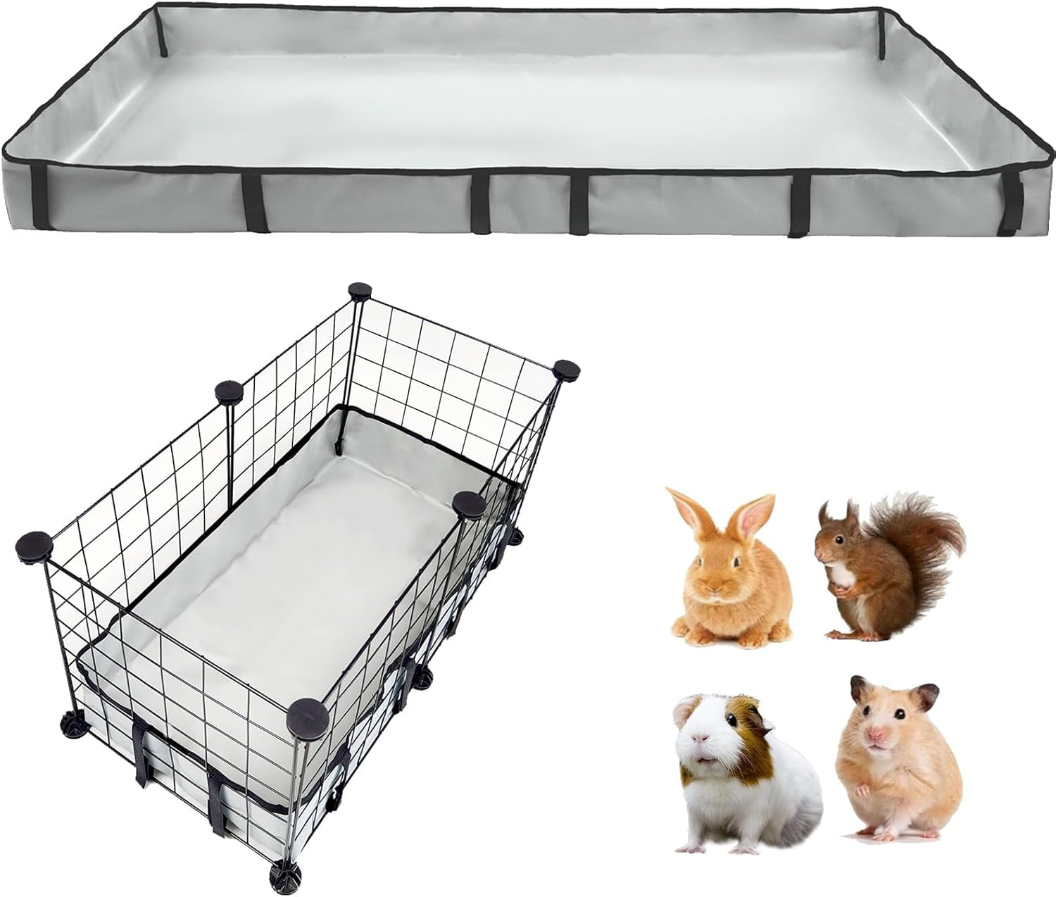 dzwlkj-guinea-pig-cage-liner-tarp-bottom-waterproof-and-washable-available-in-22-sizes-base-also-for-rabbits-bunny-chinchesillas-hedgehog-ferrets-and-other-small-animals24x48-inches