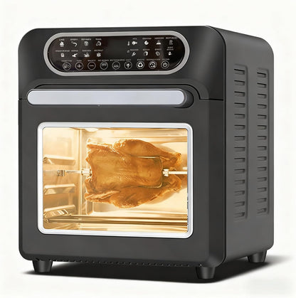 16QT Air Fryer Toaster Oven, 1700W Stainless Steel Oven | 24 Cooking Functions, Digital Controls, for Baking Roasting Broiling Reheating, Large Capacity Countertop Convection Oven1