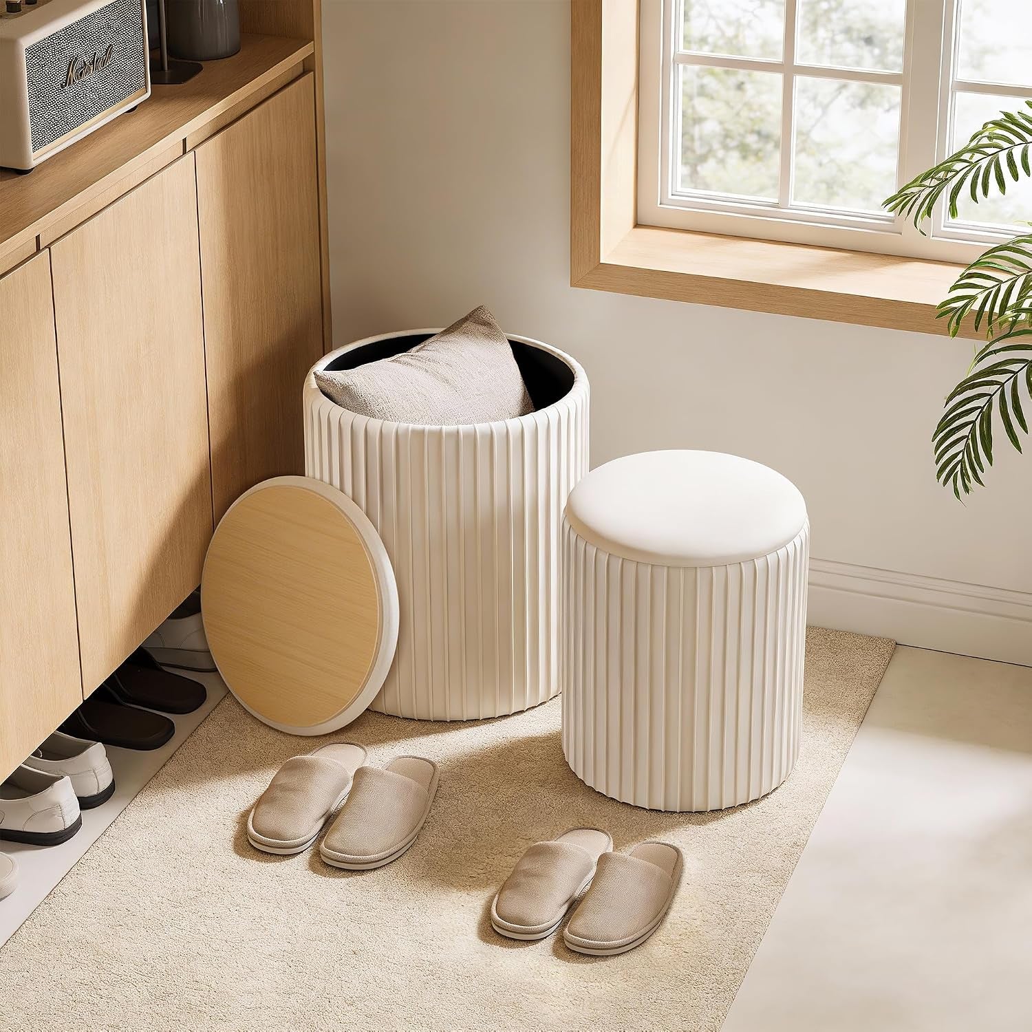 round-ottomans-with-storage-vanity-stool-foot-stool-set-of-2-14-57d-x-18-11h-and-12-60d-x-14-96h-velvet-ottoman-for-living-room-bedroom-dorm-beige