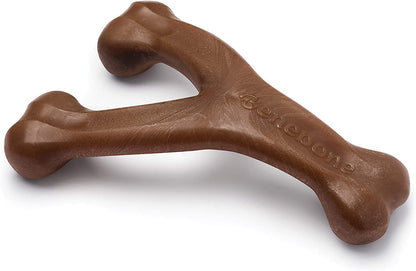 Benebone Wishbone Durable Dog Chew Toy for Aggressive Chewers, Real Bacon, Made in USA, Medium17