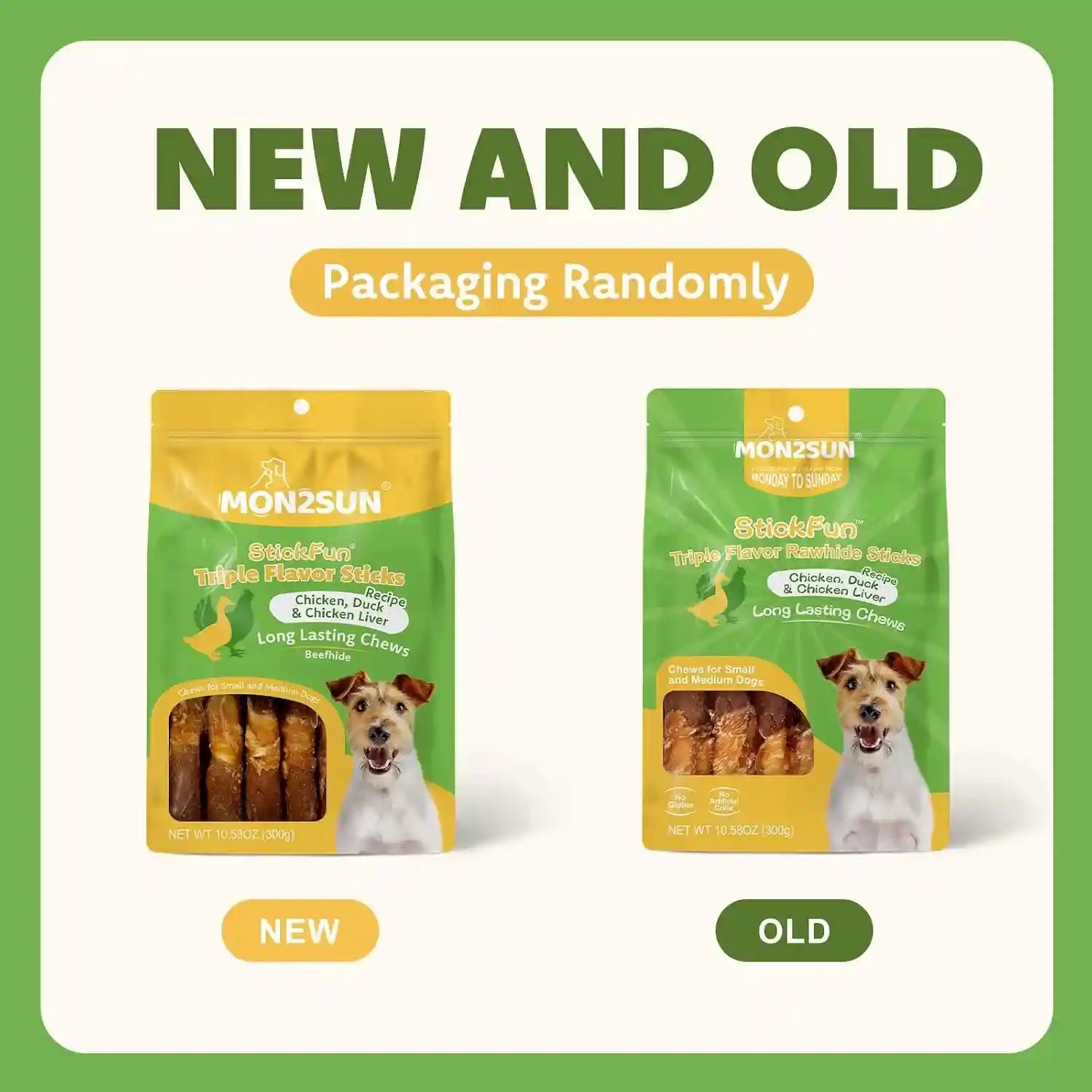 mon2sun-dog-treats-5-inch-triple-flavor-wrapped-rawhide-sticks-21-16-oz-30-count-pack-chicken-liver-duck-and-chicken-recipe-long-lasting-chew-support-dental-health-for-small-and-medium-dogs