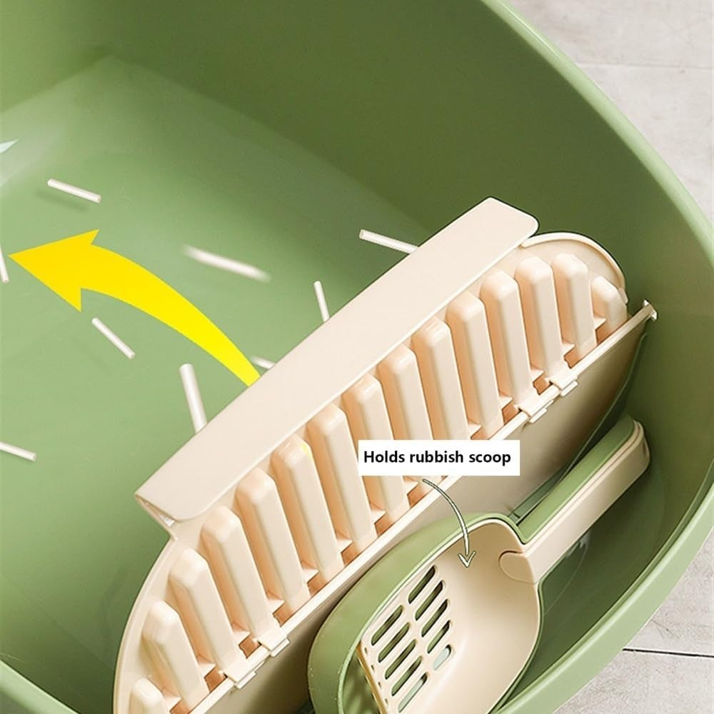 pet-supplies-enclosed-cat-litter-box-for-large-cats-high-sided-xl-with-scoopgreen-medium