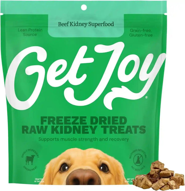 Get Joy Freeze Dried 100% Beef Liver Dog Treats, 4Oz | Single Ingredient Organ Meat, High Protein Raw Dog Food Topper, Snack & Training Rewards | Grain Free, Gluten Free, Filler Free11