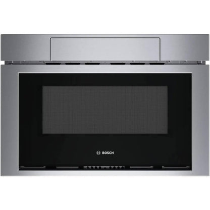 800 Series 24 In. 1.2 Cu. Ft. Built-In Microwave Drawer in Stainless Steel HMD8454UC1