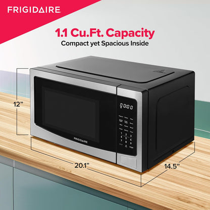 Frigidaire 1.1 Cu.Ft. Countertop Microwave Oven, Stainless12