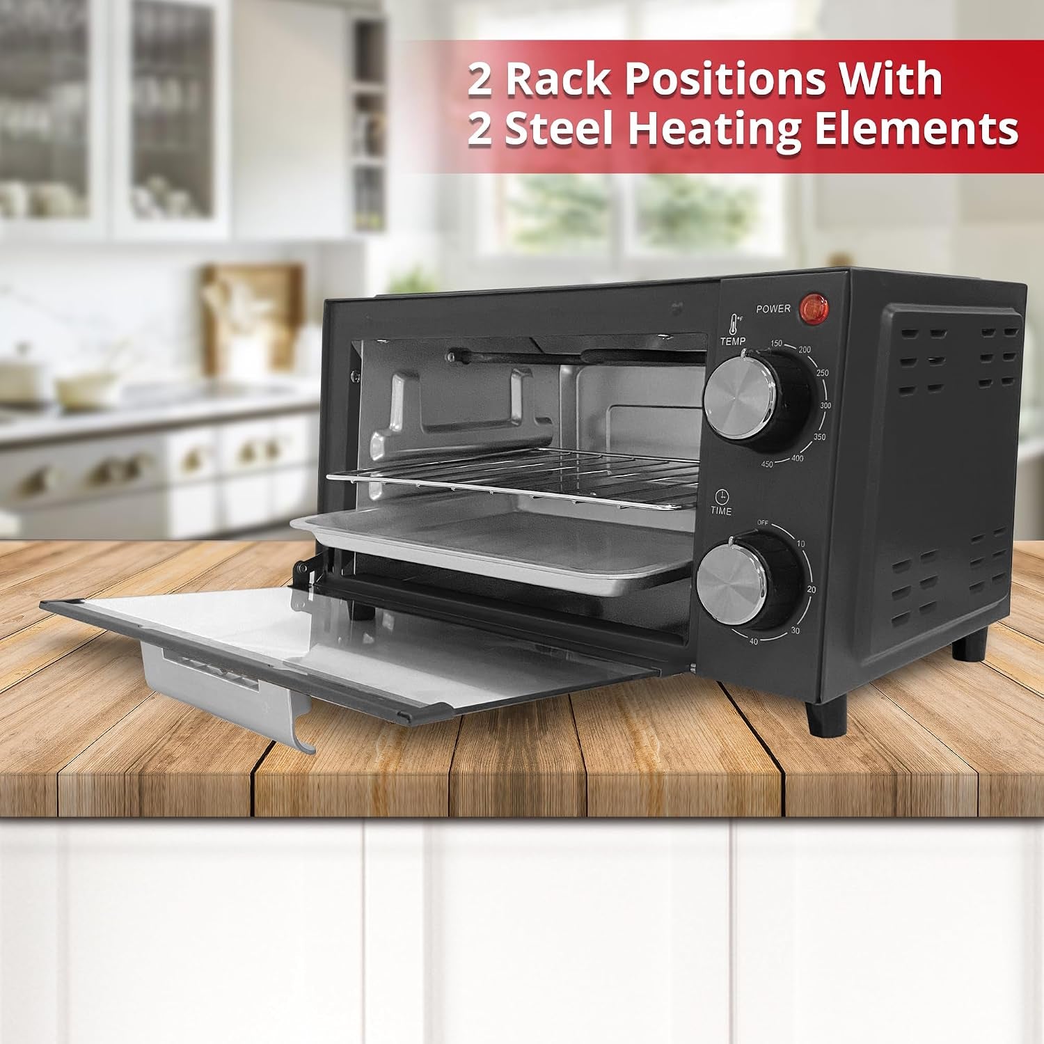 4-slice-countertop-toaster-oven-with-baking-tray-bake-toast-cook-and-broil-temperature-control-60-minute-timer-knob-automatic-shutoff-baking-tray-and-crumb-tray-included-black