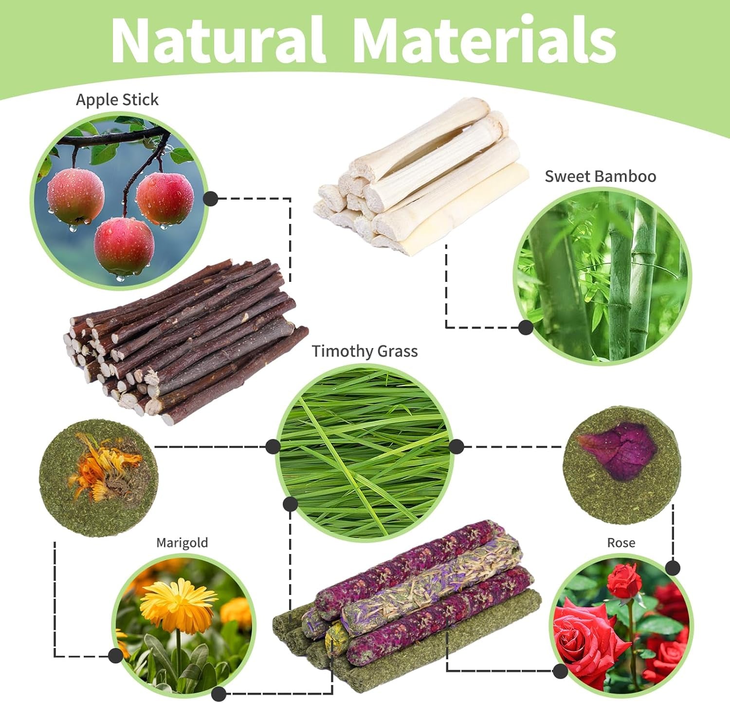 50-60-pcs-rabbit-chew-toys-guinea-pig-hamster-bunny-chew-toys-sweet-bamboo-apple-stick-timothy-stick-prevent-teeth-overgrowth-clean-teeth