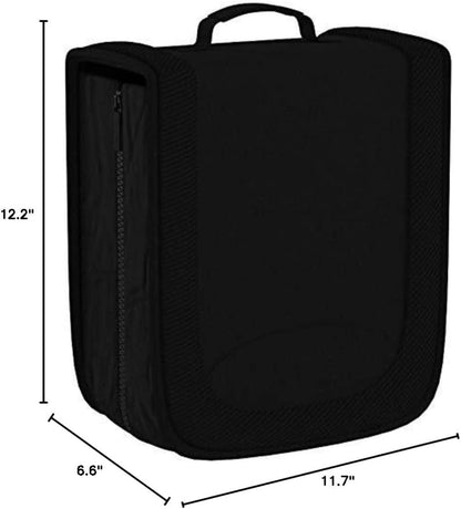 Polyester CD/DVD Portable Storage Binder with Handle, 400-Capacity, Black7