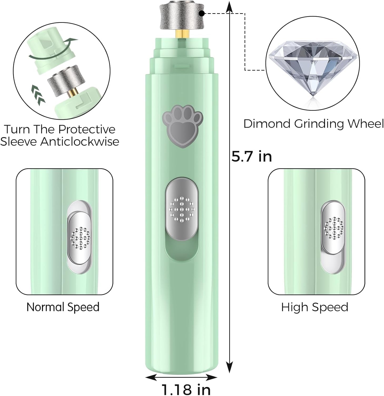 viwik-dog-nail-grinder-2-speed-rechargeable-dog-nail-trimmers-for-large-medium-small-dogs-upgrade-professional-electric-pet-paws-grooming-quiet-puppy-grooming-tool-for-dogs-cats