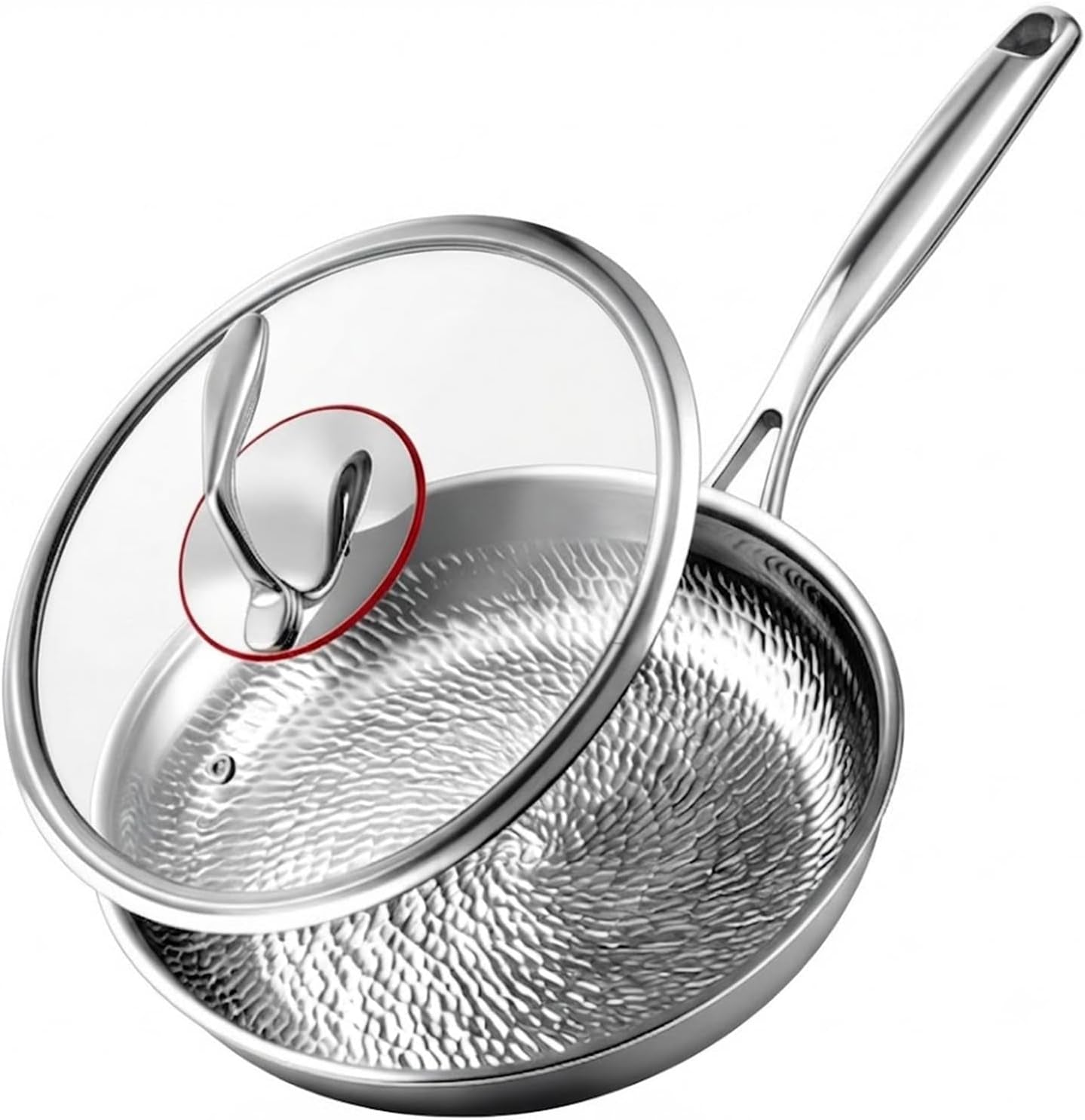titanium-pans-for-cooking-titanium-frying-pan-with-lid-8in-uncoated-hammered-pro-skillet-pfas-pfoa-ptfe-free-induction-gas-oven-and-dishwasher-safe