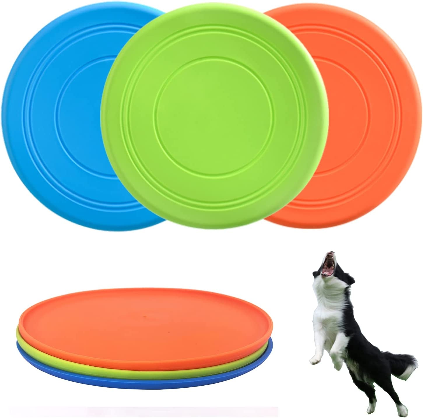 xigou-dog-flying-disc-3-pack-dog-flyer-toys-soft-rubber-interactive-lightweight-flying-disc-dog-toy-for-small-large-dogs-floats-in-water-safe-on-teeth-7-inch