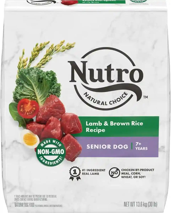 Nutro Natural Choice Senior Small Breed Dry Dog Food, Chicken, 5 Lb | Chicken First Ingredient, Beet Pulp Prebiotic, Omega-3 & Omega-6, Vitamin E & Selenium Antioxidants, Supports Bones, Skin15
