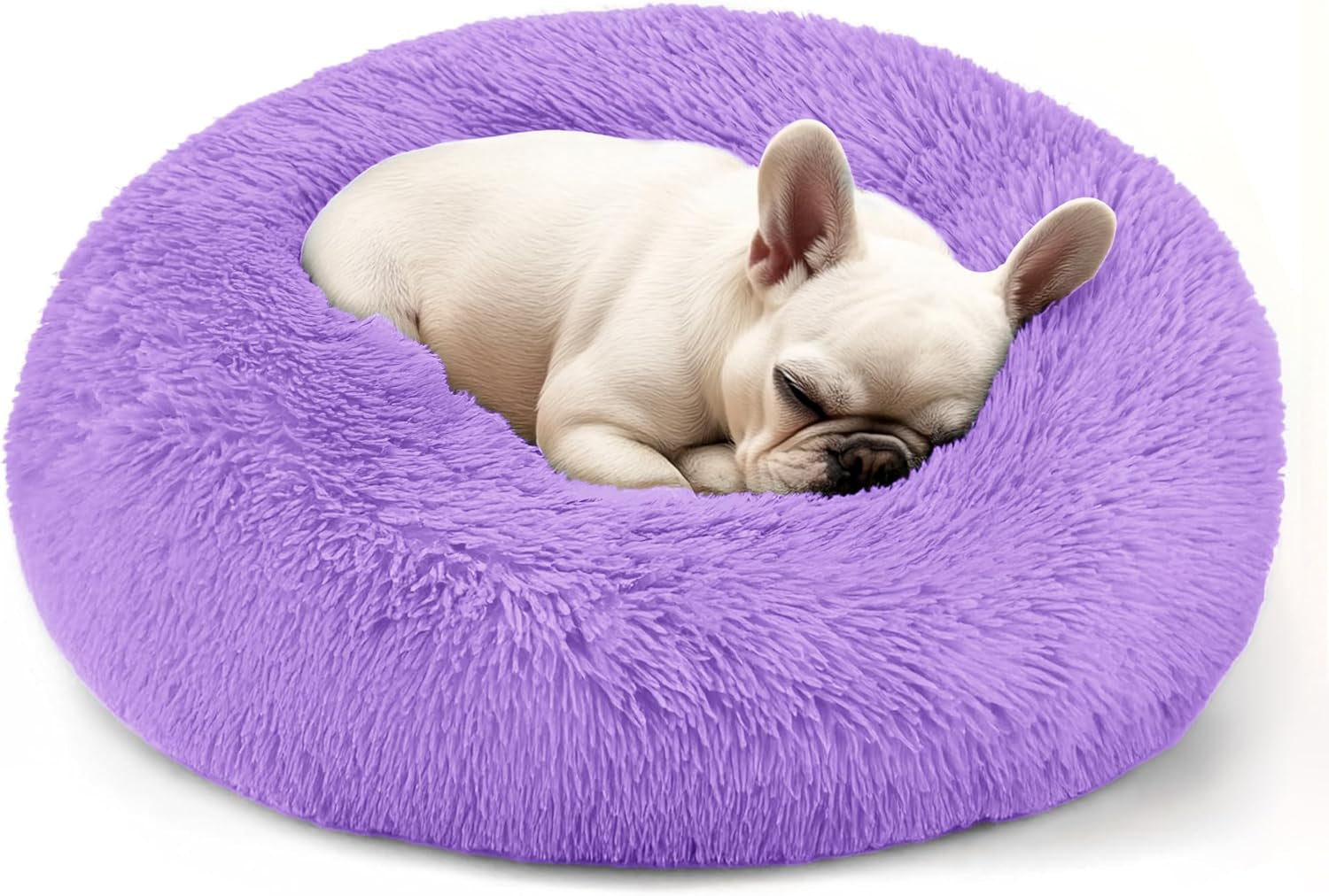 hoewina-dog-cat-bed-for-indoor-cats-20in-calming-donut-bed-for-puppy-and-kitten-washable-round-fluffy-pet-bed-for-small-medium-dogs-and-cats-light-grey