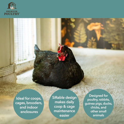 Cozy Coop, Siftable No Dust Hemp Bedding, 10Lb, Made in USA | Super Fine, Low Dust & Highly Absorbent, Reduces Coop Odor, Ideal for Deep Litter, Nesting Boxes & Brooders6