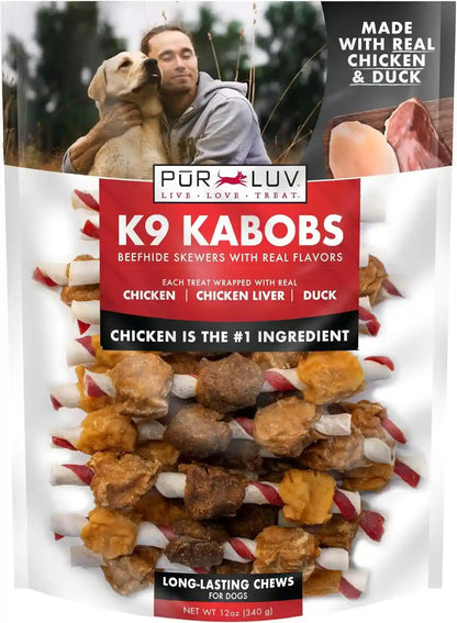 Pur Luv Chicken Jerky Dog Treats, Made with 100% Real Chicken Breast, 16 Ounces, Healthy, Easily Digestible, Long-Lasting, High Protein, Satisfies Dog'S Urge to Chew13