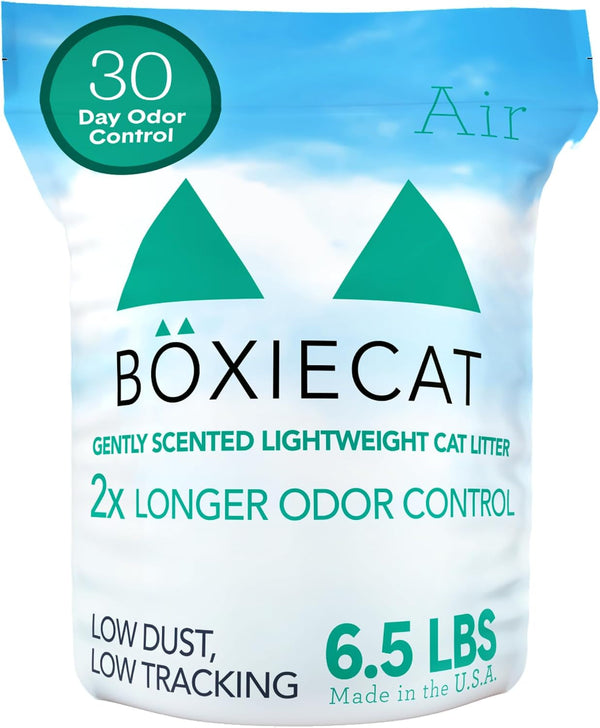 Boxie Unscented Lightweight Cat Litter 30 Day Odor Control Dust Free 6.5 Lb13