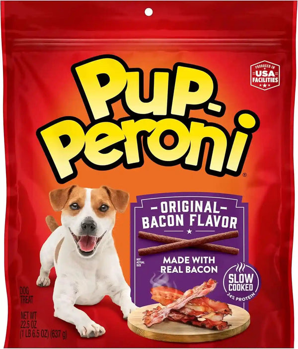 Pup-Peroni Dog Treats, Original Bacon Flavor, 22.5 Ounce, Made with Real Bacon10