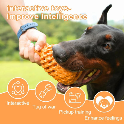Pineapple Dog Chew Toys - Indestructible for Large Aggressive Chewers5