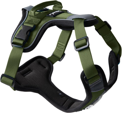 Shawnco Basecamp Dog Harness, No-Pull Pet Vest with 3 Leash Clips, Padded, Reflective, Lightweight and Adjustable Harness with Handle for Small, Medium and Large Dogs (ICY Lilac, M)10