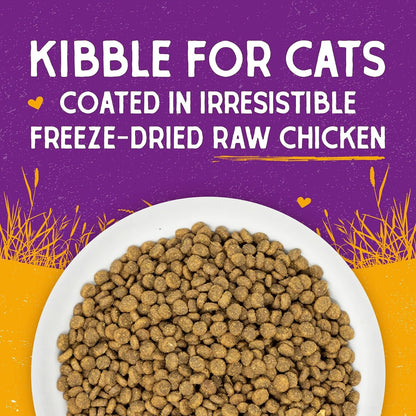 Stella & Chewy'S Raw Coated Cat Food - High Protein, Grain-Free Kibble with Cage-Free Chicken - Premium Digestive Support with Probiotics - Natural Small Kibble - Perfect for Picky Eaters - 10 Lb Bag5