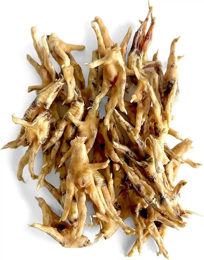 Chicken Feet Dog Treats, Raised & Made in USA (30-Pack), Dehydrated Chicken Feet, All Natural Dog Chews & Dog Snacks | Crunchy Texture, Naturally Dehydrated, Rich in Glucosamine, Supports Joint Health, Made in the USA9
