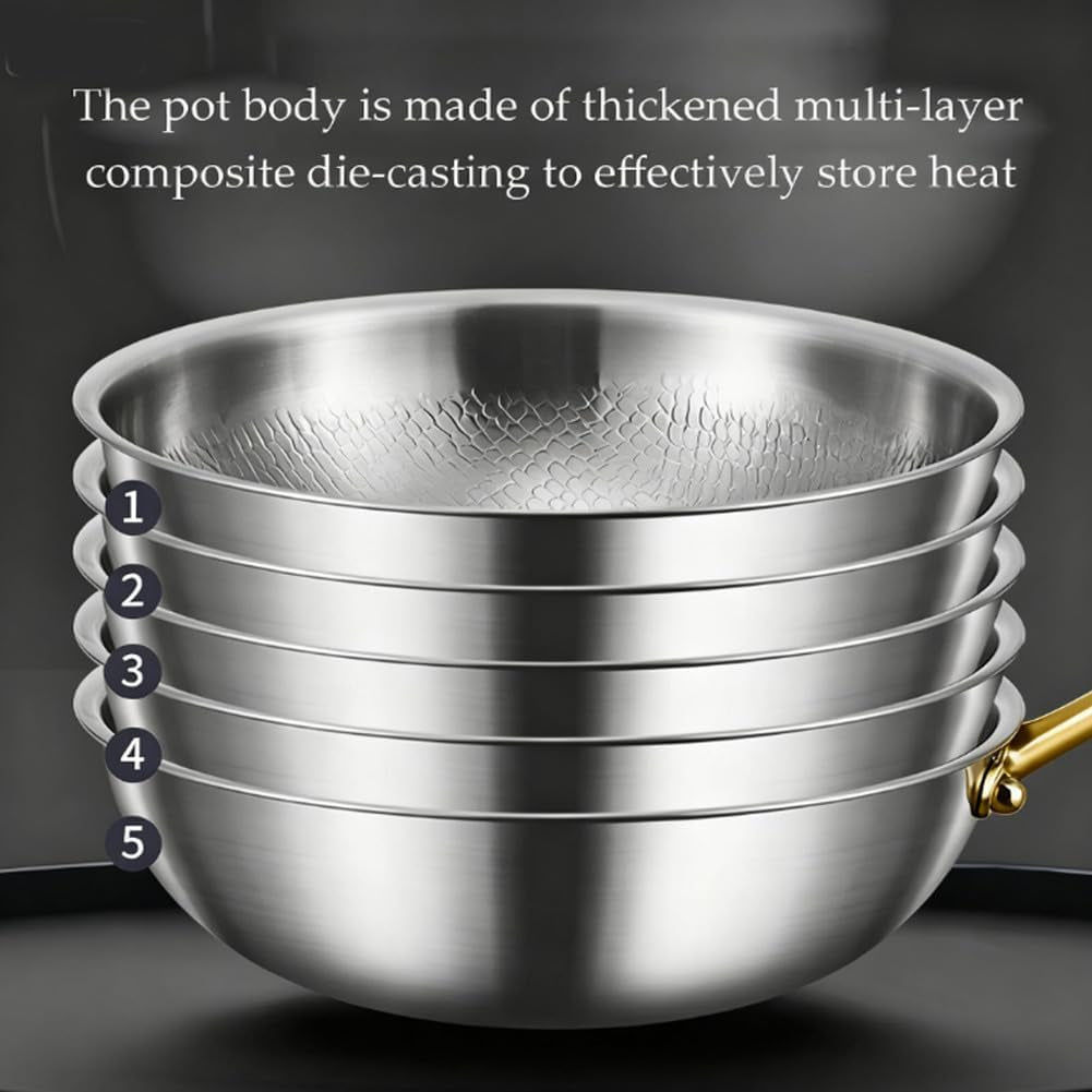 titanium-hammered-wok-no-coating-non-stick-titanium-cookware-durable-scratch-resistant-titanium-frying-pans-even-heating-for-cooking-with-all-cooktops-dishwasher-safe-no-lid-10-23in