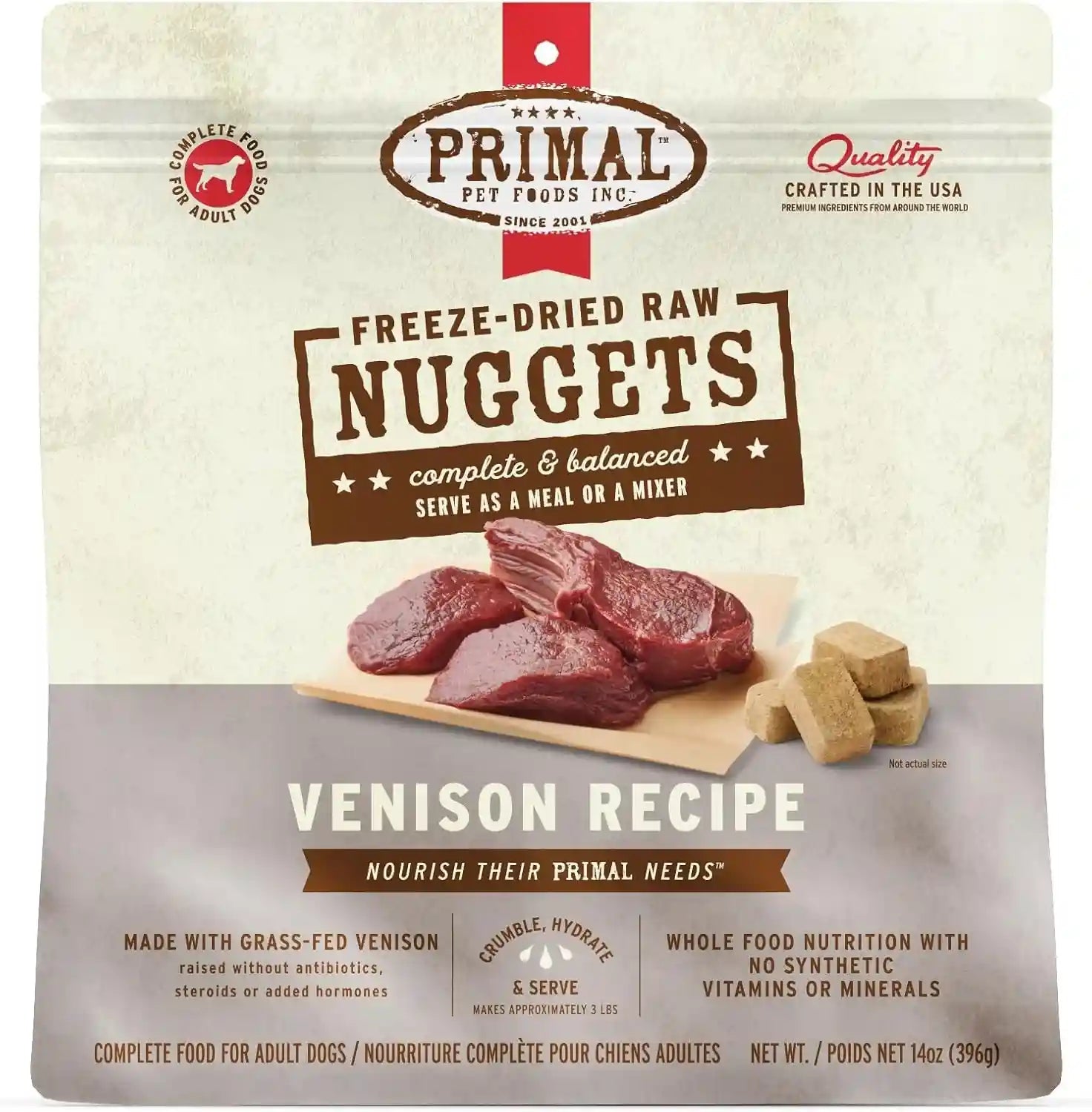 primal-freeze-dried-dog-food-nuggets-chicken-complete-balanced-meal-topper-or-treat-premium-healthy-grain-free-high-protein-raw-dog-food-14-oz-complete-balanced-nutrition-meal-topper-or-treat-grain-free-high-protein-no-synthetic-vitamins-minerals