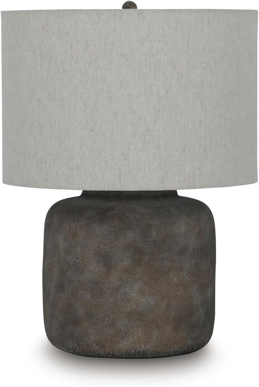 signature-design-by-ashley-zandophen-metal-table-lamp-antique-gray-casual-accent-lamp-with-fabric-drum-shade-and-3-way-switch