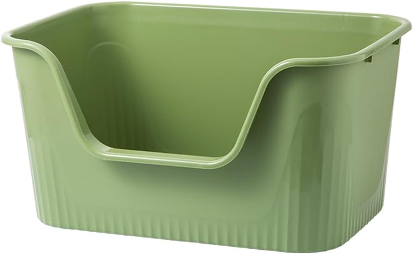 extra-large-litter-box-with-high-sides-25-27-lx17-83-wx13-11-h-anti-splashing-tool-free-assembly-multi-kitty-cat-litter-box-jumbo-yellow