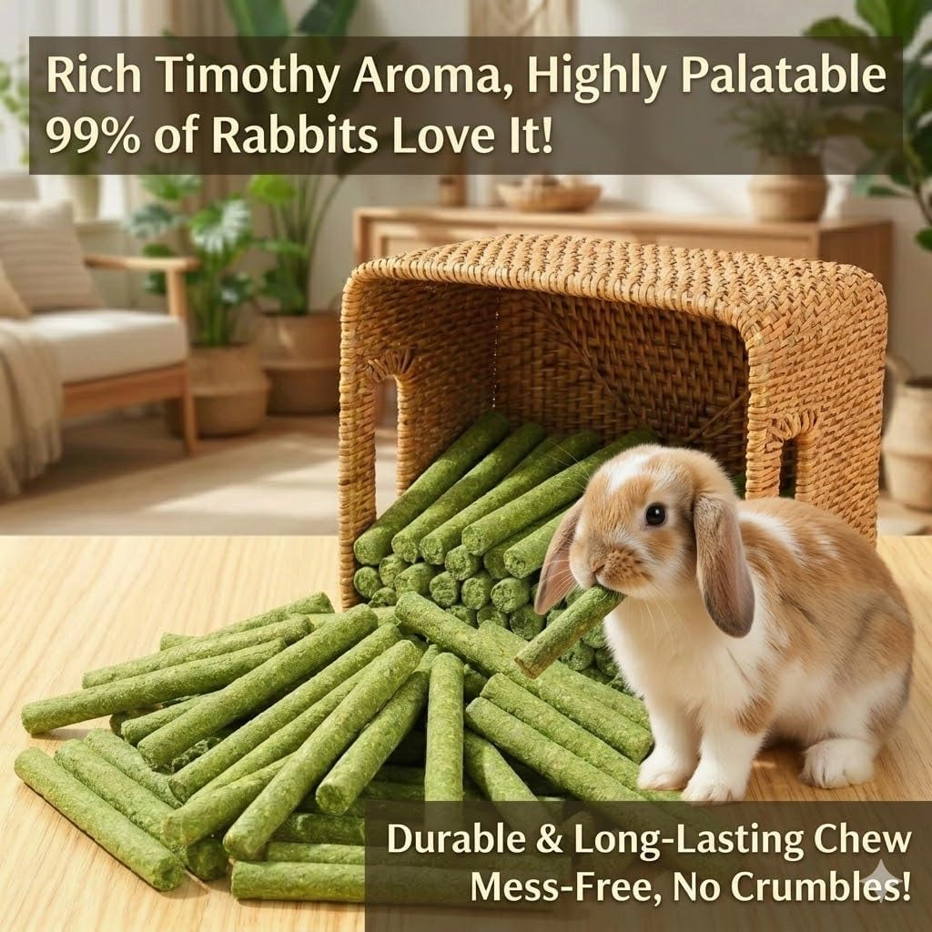 500g-92-pcs-natural-timothy-alfalfa-hay-sticks-dental-chew-treats-for-rabbits-guinea-pigs-hamsters-chinchillas-healthy-teeth-grinding-snacks