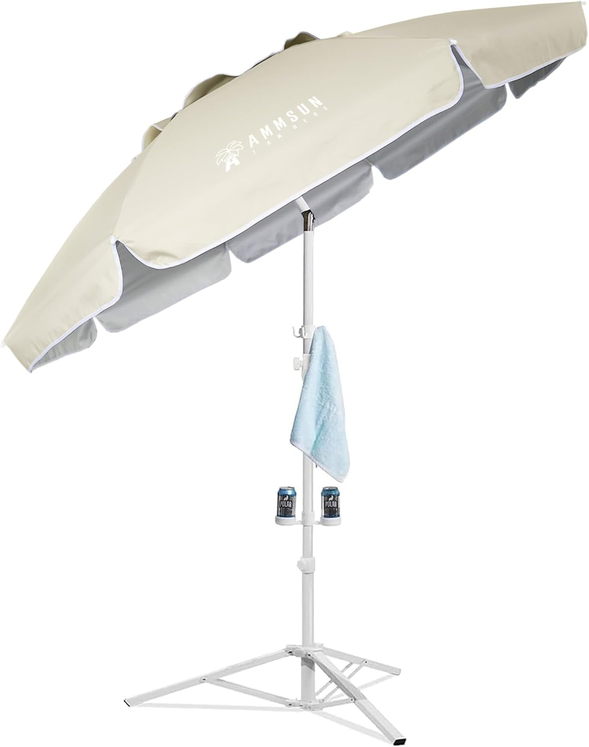 shade-umbrella-premium-portable-umbrella-with-stand-6-5ft-lightweight-free-standing-canopy-for-sporting-games-adjustable-instant-sun-protection-and-easy-to-carry-beige