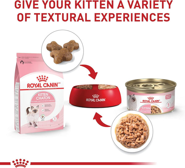ROYAL CANIN Feline Health Nutrition Kitten Thin Slices in Gravy Cat Food, 3 Oz (Pack of 12) | for Growing Kittens, Tender Thin Slices, Savory Gravy Formula, Twelve Individual 3 Oz Cans5