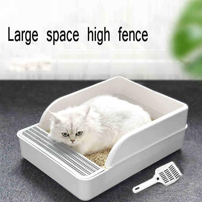 dog-potty-training-toilet-large-space-pet-cat-litter-box-splash-resistance-semi-enclosed-deodorant-toilet-pan-with-shovel-for-cats-small-dogsl-size
