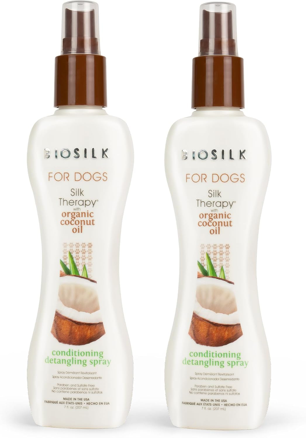 biosilk-silk-therapy-conditioning-detangling-spray-for-dogs-with-natural-coconut-oil-leave-in-detangler-and-conditioner-dematting-grooming-spray-sulfate-free-7-fl-oz-coconut-oil-formula-leave-in-detangler-sulfate-free-smooths-and-conditions-coat