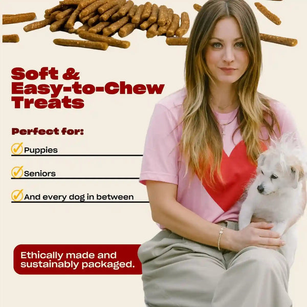 OH NORMAN! Soft Beef Jerky Dog Treats, Free-Range Beef, 6 Oz | Air-Dried, Free-Range Beef Jerky with Limited Ingredients, Gentle on Sensitive Stomachs. Great for Training & Daily Rewards3