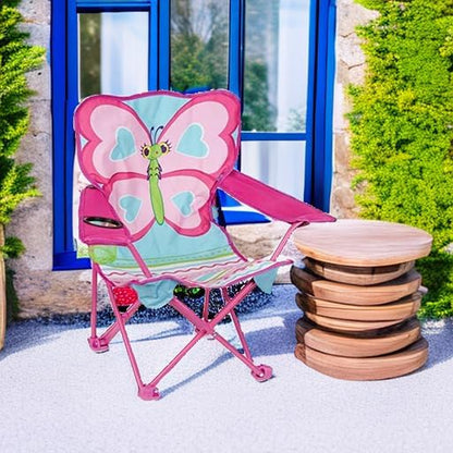 Melissa & Doug Sunny Patch Cutie Pie Butterfly Folding Lawn and Camping Chair5