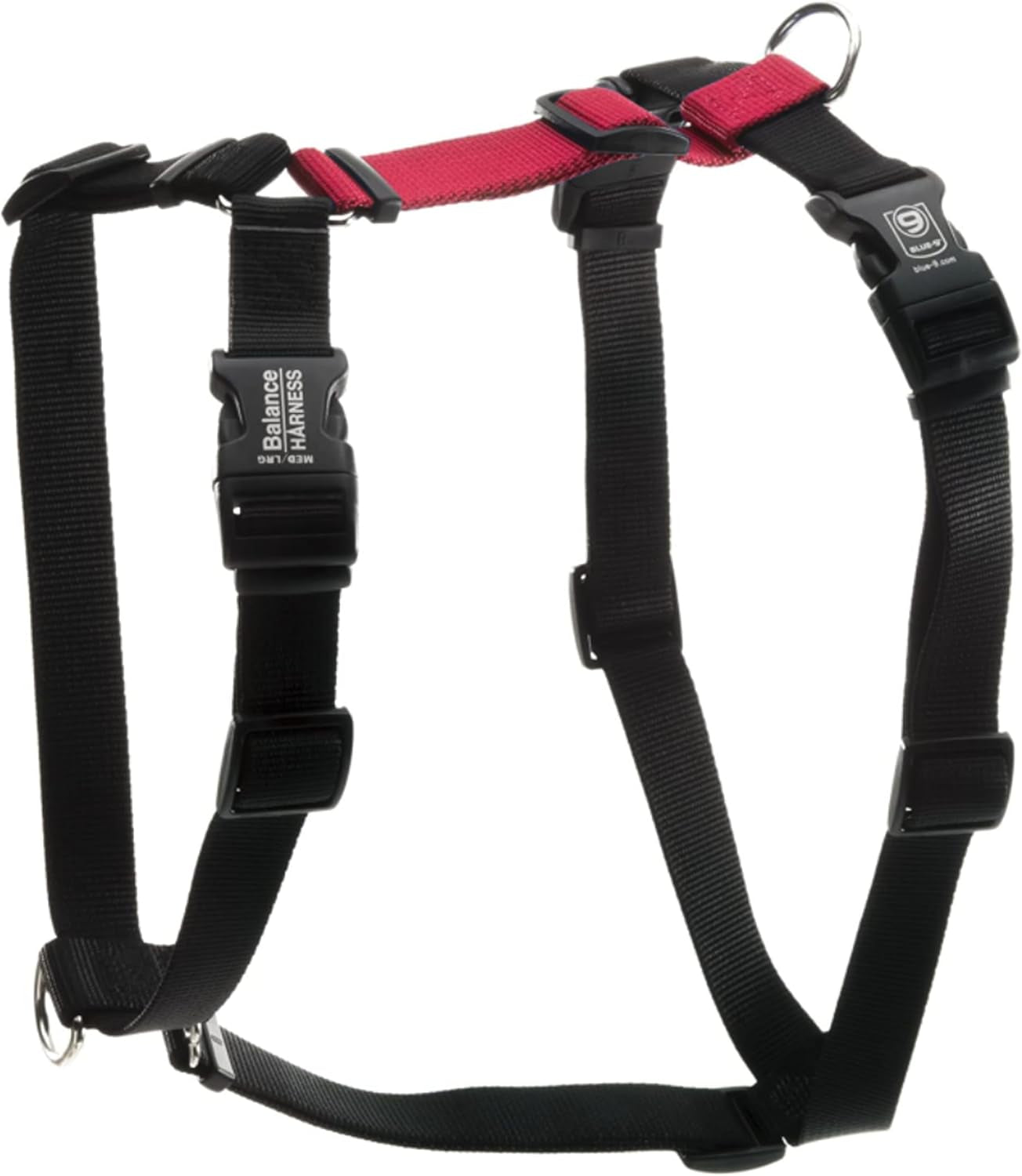 blue-9-buckle-neck-balance-harness-fully-customizable-fit-no-pull-harness-ideal-for-dog-training-and-obedience-made-in-the-usa-sky-blue-medium
