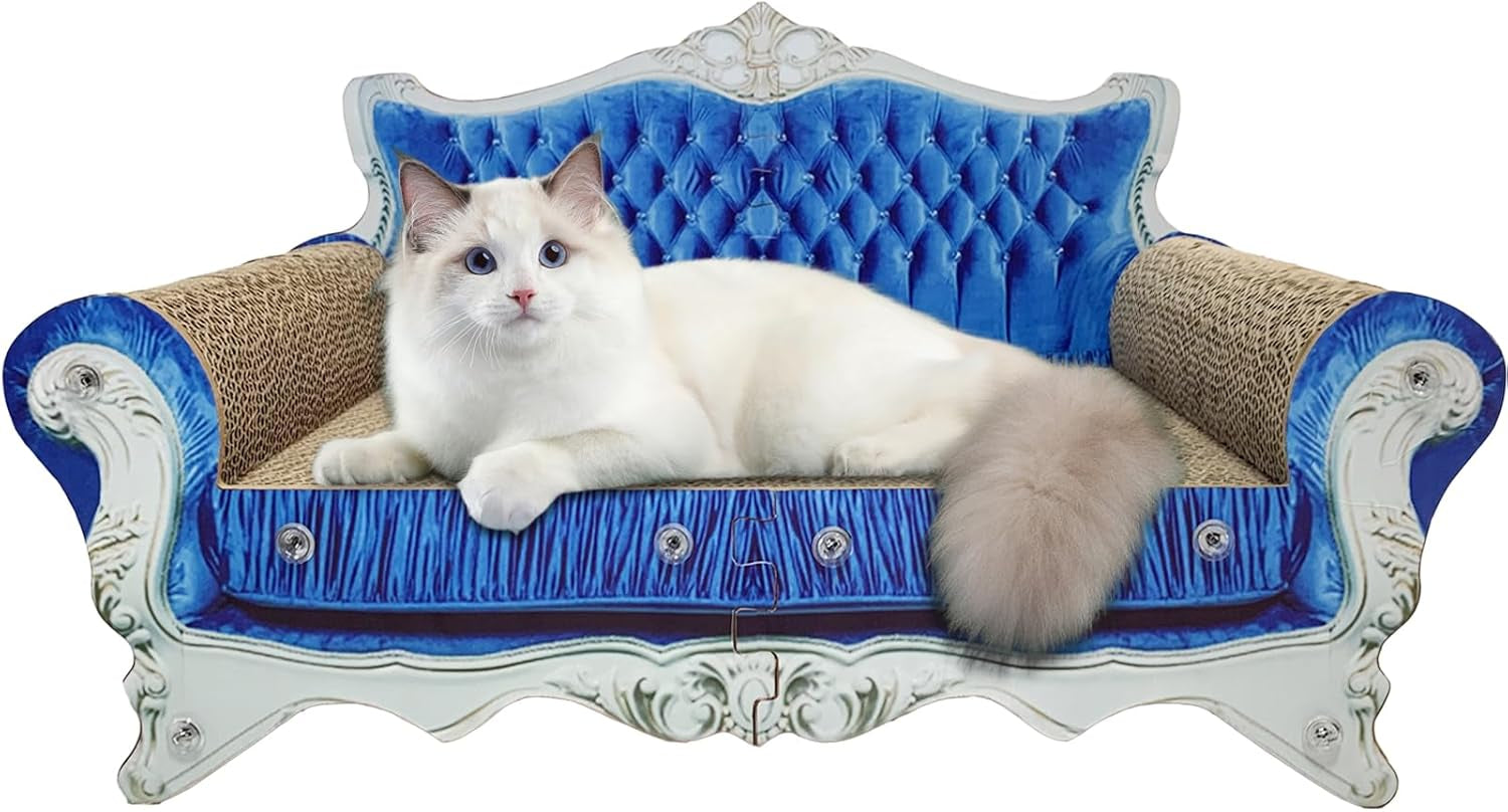 luxury-cardboard-cat-scratcher-sofa-bed-couch-shaped-scratching-board-scratch-lounge-with-catnip-scratcher-for-indoor-cats-large-grey