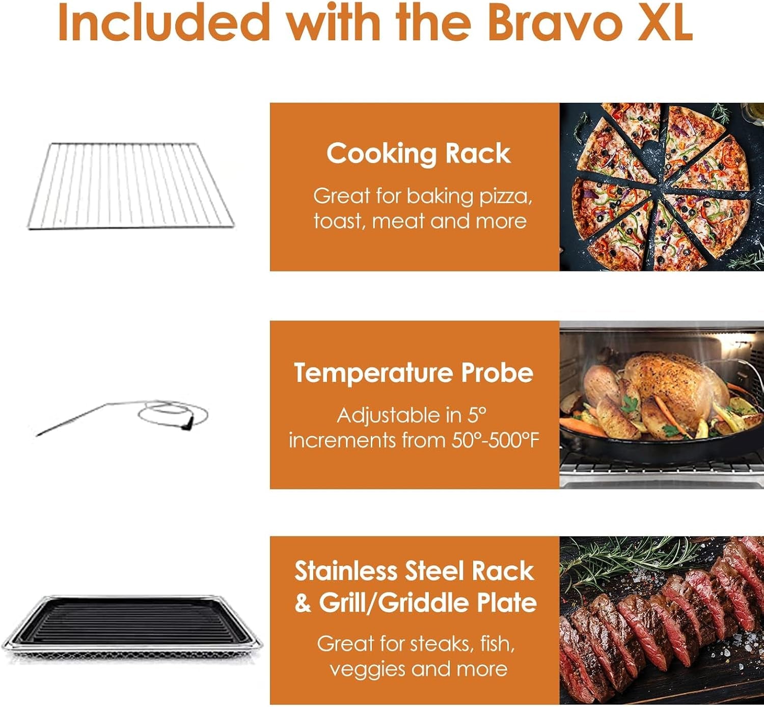 bravo-xl-air-fryer-convection-oven-112-in-1-smart-grill-combo-original-grill-flavors-marks-adjustable-heating-zones-for-toast-pizza-roast-bake-50-500-f-stainless-steel-30qt