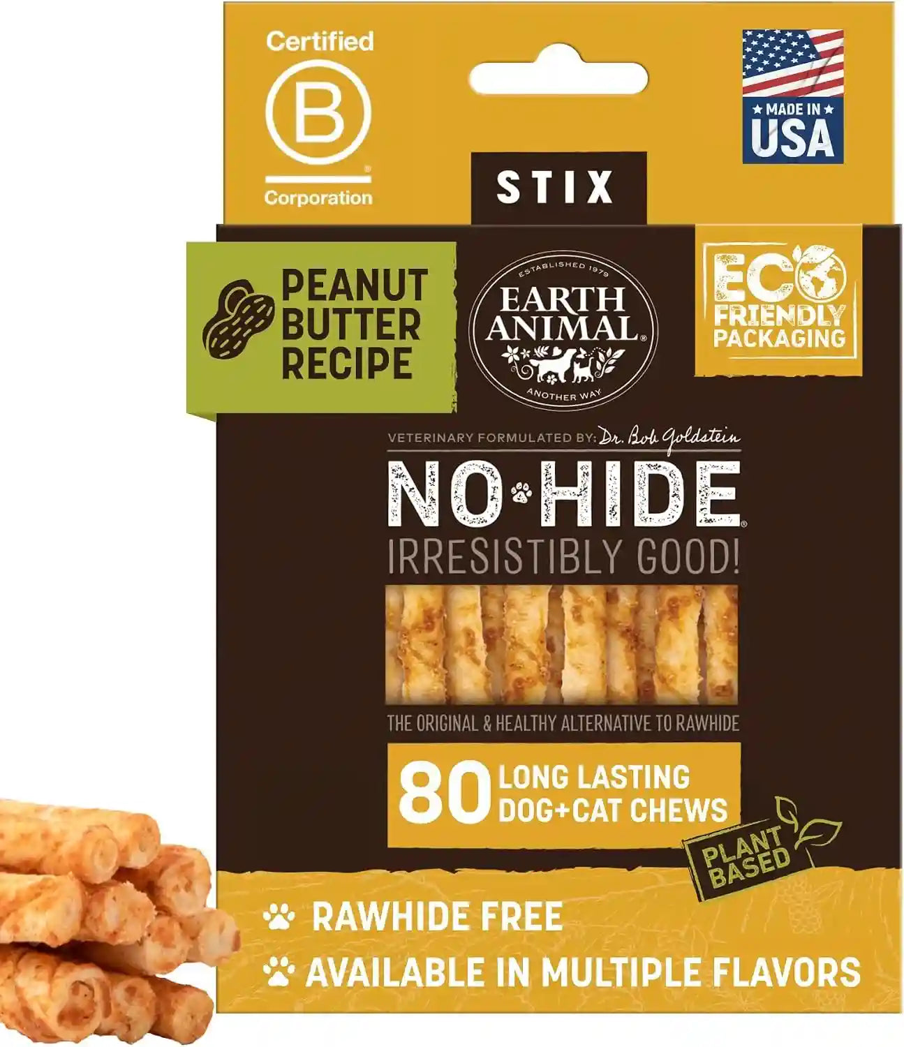 earth-animal-no-hide-stix-rawhide-free-dog-chews-sticks-20-count-chicken-small-sticks-chicken-flavored-natural-rawhide-free-long-lasting-dog-chews-treats-for-small-dogs-and-cats