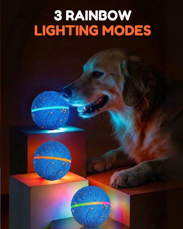 Osou Smart Interactive Dog Toys, Automatic Moving & Bouncing Dog Ball for Medium & Large Dog Breeds, E-TPU Durable & Waterproof, with Irregular Motion to Encourage Active Play3