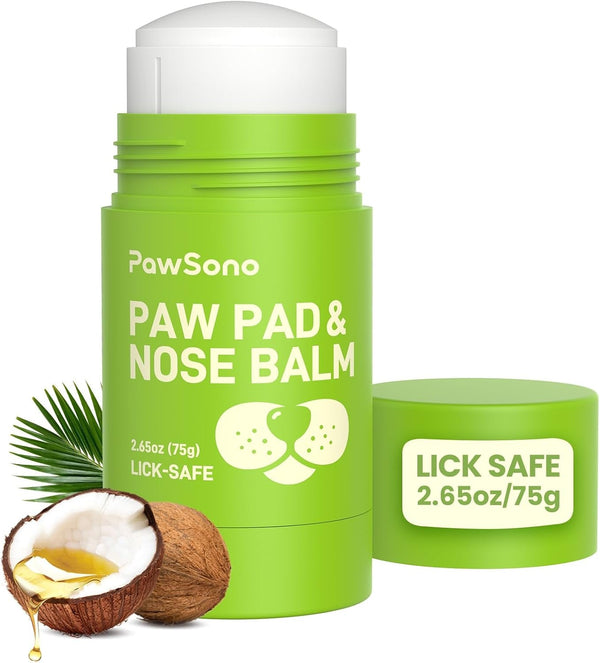 Pawsono Lick-Safe Dog Paw & Nose Balm with Coconut Oil | All-Natural Moisturizer & Soother for Dry, Cracked Pads & Snout, Heat & Cold Pavement Protection, Horse Hoof Care10