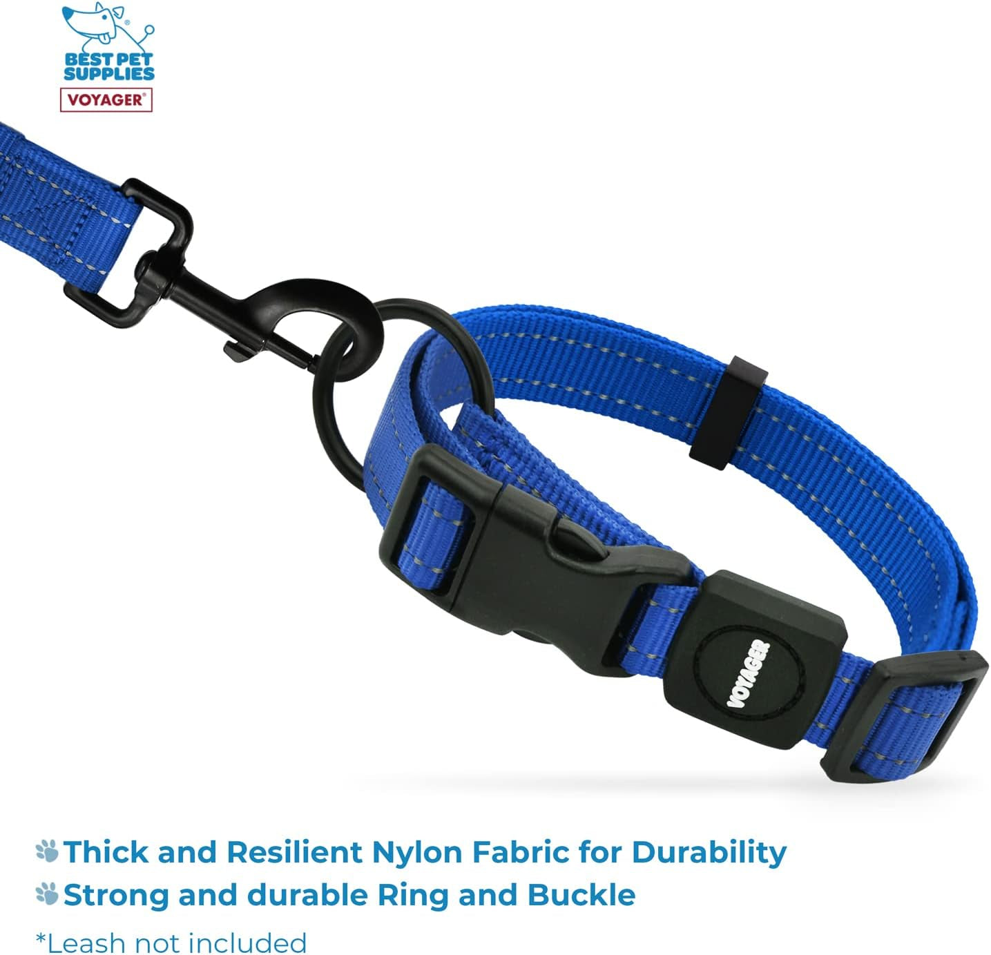best-pet-supplies-voyager-reflective-dog-leash-or-collar-with-neoprene-handle-for-small-medium-and-large-breed-puppies-cute-and-heavy-duty-for-walking-running-and-training-royal-blue-s