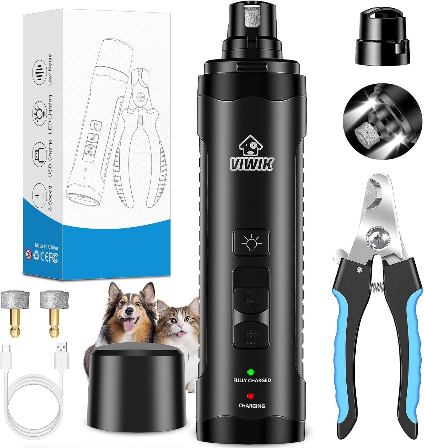 viwik-dog-nail-trimmers-with-light-cat-dog-nail-clippers-dog-nail-grinder-quiet-for-large-medium-small-dogs-paw-cats-claw-electric-2-speed-pet-toenail-grooming-supplies-gifts-for-dog-lovers