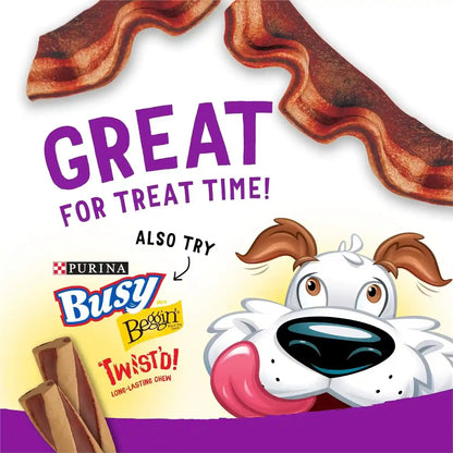 Purina Beggin' Strips Real Meat Dog Treats, Thick Cut Hickory Smoke Flavor - (Pack of 2) 26 Oz. Pouches4