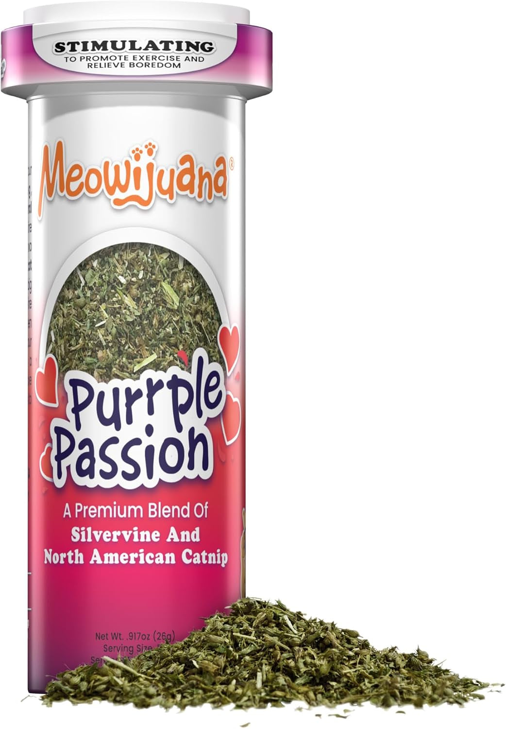 meowijuana-catnibas-catnip-pawty-mix-jar-high-potency-catnip-blend-organic-hand-harvested-north-american-catnip-blend-for-cats-fine-ground-for-toys-beds-scratchers-play-or-calm